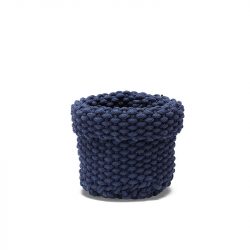 Förvaringskorg Rope medium blå